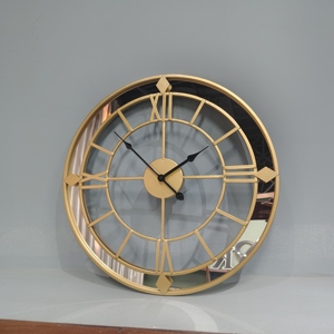 Reloj de Pared Decorativo de Metal de Lujo Moderno de 120 cm para Interiores, Venta Directa de Fábrica, Dropshipping 2025, Decoración para el Hogar - Product Image 4