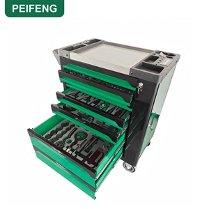 OEM PEIFENG Chariot de rangement d'outils robuste en acier inoxydable pour réparation automobile, nouveau design, avec 396 pièces d'outils, Herramientas - Product Image 2
