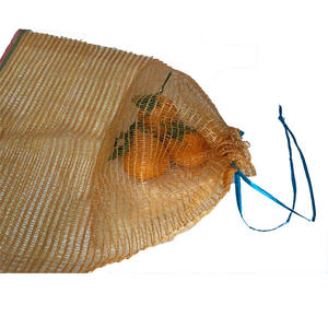 Cordon de serrage en plastique personnalisé coupe à chaud haut simple/double fond de couture échantillon gratuit disponible emballage pomme de terre légumes fruits PE - Product Image 3