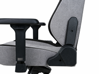 Chaise de jeu ergonomique en tissu personnalisée en gros, inclinable et pivotante, réglable pour le jeu sur PC