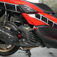 Pour Yamaha Aerox 155 accessoires coque en plastique modifié couvercle de réservoir de moto en Fiber de carbone Nvx 155 accessoires