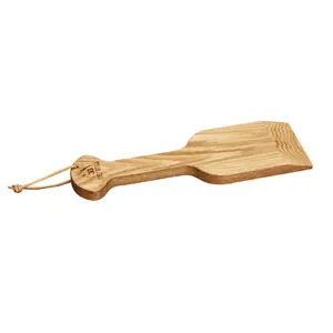 Hot bán đơn giản tùy chỉnh bằng gỗ thìa cao su gỗ nướng scraper