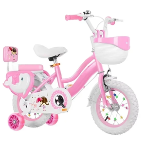 Vente flash : vélo pour enfants de 12, 14, 16 et <span class=keywords><strong>18</strong></span> <span class=keywords><strong>pouces</strong></span>, couleur rose, vélo pour enfants, vélo princesse pour enfants, vélo pour filles de 3 à 10 ans, vélo pour bébé - Product Image 1