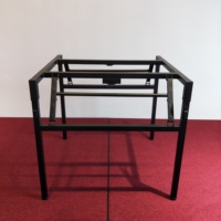 Pieds de table pliants en métal, cadre de table pliable robuste, pied de table personnalisé