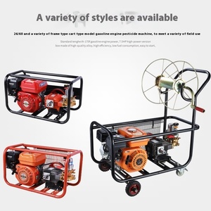 Портативный 7.5hp 4-тактный садовый сельскохозяйственный распылитель высокой производительности сельскохозяйственный бензин мощность три 22 мм водонапорная рама типа - Product Image 4