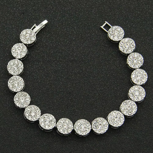 Three-dimensional Full Plum Blossom Shape Men's <b>Bracelet</b> Hipster Cool Nightclub Decoration <b>Bracelet</b> Tanjing - Product Image 3