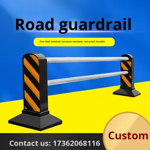 آلة حاجز طريق فولاذية للطرق السريعة غير معزولة الدرابزين لمدينة الرصيف حاجز المرور المركزي عمود عزل - Product Image 3