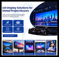 Pantalla LED Móvil HD Impermeable para Exteriores P2.6 P2.9 P3.91, Pantalla LED de Pared para Alquiler, Eventos, Carteles Publicitarios