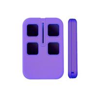Télécommande JUHUI JH-TX519 avec logo personnalisé, 4 boutons, plastique coloré, moule privé, étanche, 315/433.92MHz, code fixe, code roulant, portée 30M