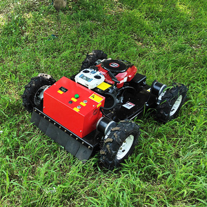 Tondeuse à gazon à quatre temps sur roues avec réglage flexible de la hauteur et télécommande intelligente, robot tondeuse à gazon sur roues économique - Product Image 1