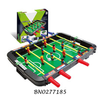 Table de football de table professionnelle de 43 cm avec tiges lisses et marqueur de score manuel pour le sport familial en intérieur