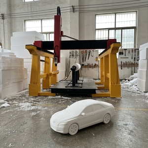 Machine de découpe CNC 4 axes de haute précision avec <span class=keywords><strong>moteur</strong></span> servo hybride pour la sculpture de mousse EPS, la découpe de moules perdus et les applications de jardinage - Product Image 1