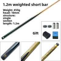 Queue de billard courte pour enfants et adolescents en bois de frêne 1m, idéale pour le snooker des jeunes
