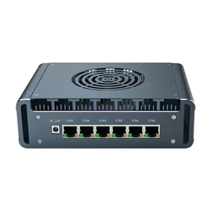 BKHD J6412 N150 N300 มินิพีซีอุตสาหกรรม 6 พอร์ต LAN 2.5G อุปกรณ์เครือข่าย Intel I226V - Product Image 4