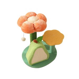 Árbol para gatos Lezizi Pet Avocado de 2 niveles con rascador de sisal para gatos pequeños, diseño de planta, duradero y que ahorra espacio. - Product Image 5