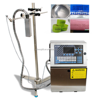 Imprimante à jet d'encre industrielle automatique CIJ Machine de codage d'imprimante en ligne pour numéro de code de lot Date bouteille en PVC ID de sac de tuyau en plastique