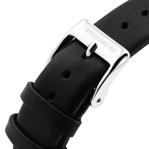 Orologio da Uomo di Lusso Personalizzato in Acciaio Inossidabile Ultra Sottile con Cinturino in Pelle <span class=keywords><strong>e</strong></span> Quadrante a Lancette - Product Image 6