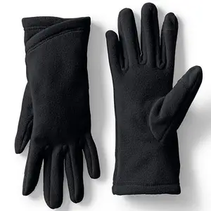 custom green women men windproof touchscreen gloves winter touch screen gloves polar fleece gloves