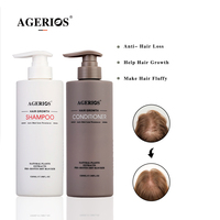 Shampooing revitalisant hydratant anti-amincissement pour traitement de la perte de cheveux apaise les démangeaisons sèches du cuir chevelu