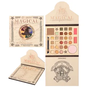 Onyio-Palette d'ombres à paupières, 28 couleurs, boîtes magiques, maquillage cosmétique Harry Potter1, vente en gros, OEM et ODM