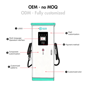 สถานีชาร์จรถยนต์ไฟฟ้า CCS2+GB/T Connector รุ่นใหม่ รองรับ OCPP 1.6j พร้อมเอาต์พุต AC/DC แรงดันไฟฟ้าขาเข้า 380V กำลังไฟ >100kW - Product Image 6