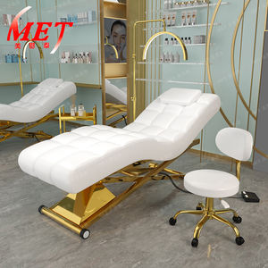 Modernes Luxus gebogenes Wimpern bett Elektrisches SPA-<span class=keywords><strong>Massage</strong></span> bett Benutzer definiertes Wimpern verlängerung sbett <span class=keywords><strong>Salon</strong></span> Beauty Bed - Product Image 4