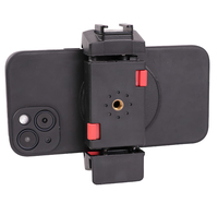 Support universel KALIOU E060 avec griffe froide compatible avec téléphone et tablette – Pince de fixation réglable pour smartphone et tablette