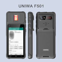 PDA Robusta Inalámbrica Android 4G con Escáner de Códigos QR 1D y 2D, Terminal de Datos Móvil, Escáner de Huellas Dactilares FAP30