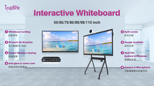 75-inch tương tác dẫn màn hình hội nghị với 4K Độ phân giải bút/ngón tay cảm ứng Android OS cho văn phòng/hội nghị/giáo dục sử dụng - Product Image 5