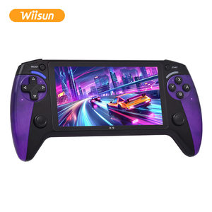 Wiisun X9 Cầm Tay Trò Chơi Giao Diện Điều Khiển Với 3000 Trò Chơi 5.5Inch Màn Hình Retro Trò Chơi 9 Giả Lập Pin Lớn Loại C Sạc Consola - Product Image 3