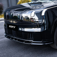 GOFY Lynk & Co 900 Spoiler avant en PP finition polie thermoformé, protection de pare-chocs, kit de modification extérieure de carrosserie