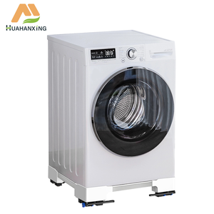 Universal Under <b>Sink</b> Washing Machine Stand with Adjustable Height Heavy Duty Steel Frame for Vibration Reduction - Product Image 1