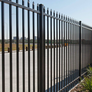 Villa Acier Électrique Coulissante Pliante Portes Principales Maison Type Acier Porte Conception Clôture Tubulaire En Acier Porte En Vente - Product Image 6