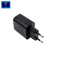 Cargador de teléfono móvil tipo C de carga rápida con enchufe europeo de 33W, certificado CE, fabricante Mi SCP PD 3,0 OVP, protecciones OTP, Material GAN