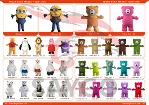 Disfraces de <span class=keywords><strong>oso</strong></span> de peluche para bebé blanco, varios juguetes de disfraces de moscot con cabeza de <span class=keywords><strong>oso</strong></span> de peluche inflable, accesorios, juguetes de <span class=keywords><strong>oso</strong></span> para niños, eventos - Product Image 4