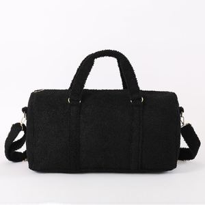Bolsa de Lona Tipo Teddy Personalizada al por Mayor, Bolsa de Viaje Informal para Adultos, Organizador de Equipaje Plegable con Cierre y Gran Capacidad para Mujeres - Product Image 2