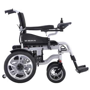Silla de Ruedas Eléctrica KSM-501P Estilo Médico para Personas Mayores, Cómoda, Económica, Portátil, con Motor de Alto Rendimiento - Product Image 1
