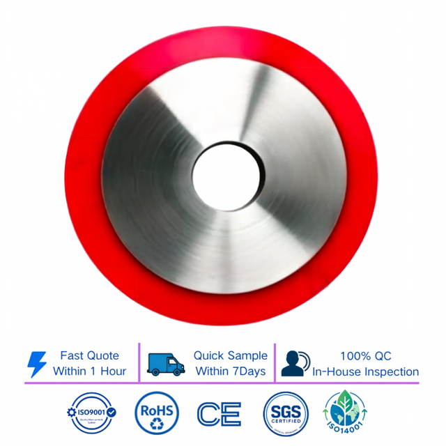 Heavy Duty Custom PU Polyurethane Coated Pallet Truck Wheels High Load Wear Resistant Logistics Handling Rollers