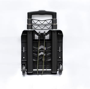 Chariot à bagages de voyage portable Camion à main pliant en aluminium léger Mini chariot de transport Conception pliable - Product Image 6