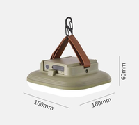 Lampe suspendue LED d'extérieur pour camping, vente en gros, commande par bouton, rechargeable 5V, étanche IP65, avec fonction batterie externe