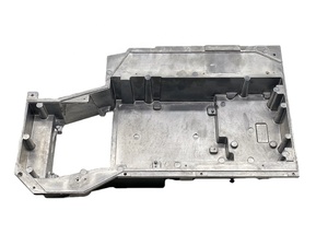 Kustom presisi tinggi ADC12 penutup proyektor tubuh OEM aluminium Investment <span class=keywords><strong>Casting</strong></span> kandang perumahan