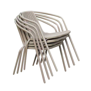 Modern <b>Outdoor</b> Garden Terrace Rattan Design Plastic <b>Chair</b> - Product Image 3
