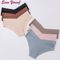 Sous-vêtements sans couture pour femmes Sin Costura EvenYoung Vente en gros Logo personnalisé Strings lisses respirants de haute qualité pour femmes pour femmes