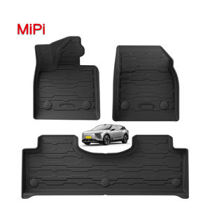 Tapis de sol de voiture tout temps antidérapant TPE 3D Tapis de voiture facile à nettoyer Doublures de voiture imperméables à la poussière pour <span class=keywords><strong>HIPHI</strong></span> <span class=keywords><strong>Y</strong></span> 2023 - Product Image 1
