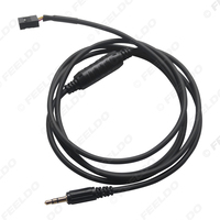 Câble audio avec prise jack mâle 3,5 mm AUX-IN pour BMW Série 3 E46, rallonge pour autoradio CD, adaptateur de câble AUX