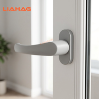Manijas Modernas para Ventanas y Puertas Abatibles de UPVC, Estilo Sudamericano, Fácil Instalación, 2 Años de Garantía, para Uso Doméstico