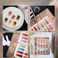 Prix Compétitif Rabia – Kit de Gels Ongles Transparents 48 Couleurs 15ml Sans TMPTA pour Importateurs et Distributeurs de Fournitures Ongulaires