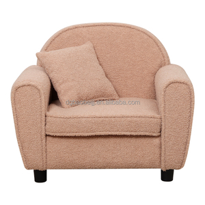 Seggiolino per bambini in <span class=keywords><strong>legno</strong></span> portatile di alta qualità con copertina in velluto carino divano caldo per bambini per i più piccoli - Product Image 3