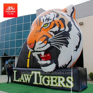 Đầu Hổ Bơm Hơi Quảng Cáo Hoạt Hình Dễ Thương Tùy Chỉnh Động Vật Nhỏ Bơm Hơi Để Trang Trí Sự Kiện - Product Image 2