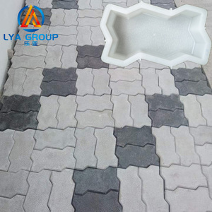 Moule à pavés autobloquants en plastique et caoutchouc, bien conçu, à prix abordable, pour béton - Product Image 3